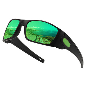 Custom Sports Sunglasses UV400 TAC Lens <b>Black</b> <b>Frame</b> Cycling Driving Unisex Outdoor Use - Product Image 4