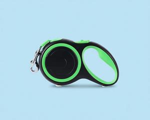 Laisse Rétractable pour Chien 5m Vert Noir Solide Moderne Luxe Confortable Durable à Libération Rapide pour Chiens jusqu'à 50kg Vente en Gros OEM ODM - Product Image 1