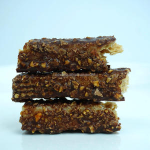 Galletas de Oblea Crujientes con Sabor a Chocolate con Leche, Saladas y Dulces, 23 g, en Bolsa, con Cobertura de Chocolate, 40% de Grasa, Saborizadas con Sal - Product Image 1