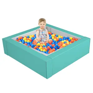 Custom Color Kids Safe Soft Ball Pit Pool Extra Large Ball Pool With Ocean Ball For Party