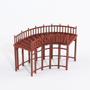 Modelo de microcruzeta de madera al por mayor para mesa de arena, jardín, pasillo, pabellón antiguo, nuevo estilo campestre - Product Image 3