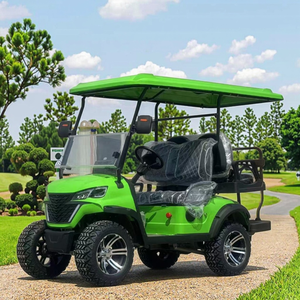 Voiture de golf homologuée CE 4 places <span class=keywords><strong>6</strong></span> places 72V tout-terrain avec pneus tout-terrain pour le désert, le camping et le safari - Product Image 4