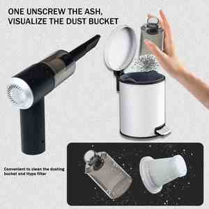 Aspirateur à main professionnel mini, 12V, électrique, sans fil, petit, portable, haute puissance, aspirateur à main pour voiture - Product Image 2