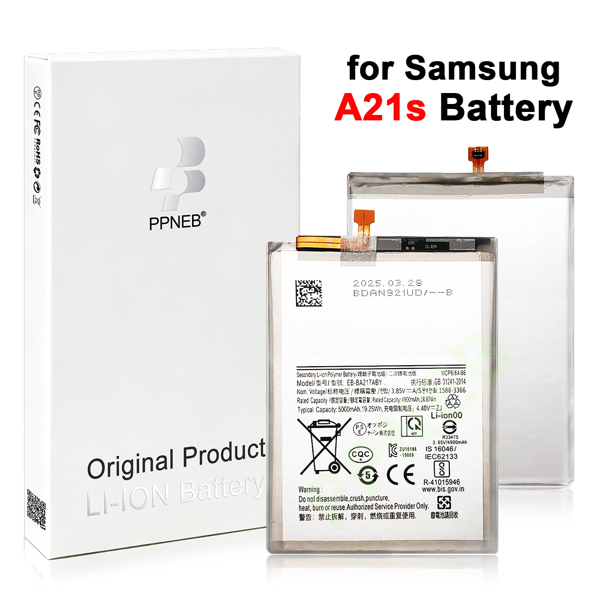 para Samsung Galaxy A21S EB-BA217ABY