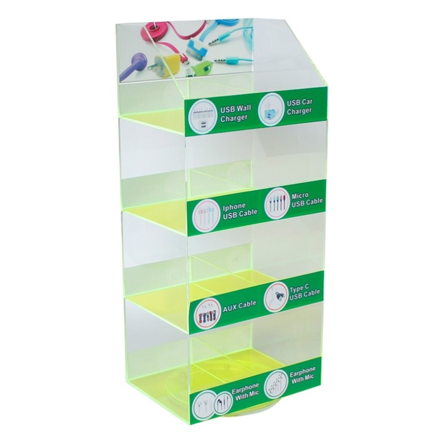 Wholesale Acrylic Cell Phone/Mobile Charger Display Stand
