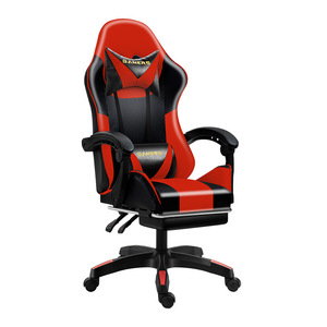 Gaming <b>Chair</b> D929 PU Leather Reclining Height Adjustable Swivel <b>Chair</b> For Home Office <b>Study</b> Room - Product Image 5