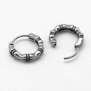 Yunnique <b>Hoop</b> <b>Earrings</b> Titanium Steel Geometric Unisex Fashion Jewelry Guangzhou Made - Product Image 3