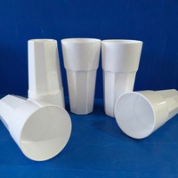Gobelets octogonaux en plastique de 420 ml, personnalisables, réutilisables, pour toutes les occasions