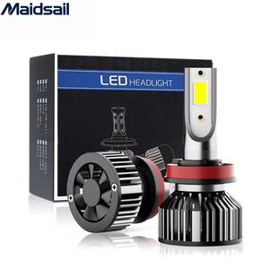 ไฟหน้า LED ทรงซังข้าว F2สว่างสูง30W 12V ไฟหน้ารถแบบผสมผสานลำแสง <span class=keywords><strong>Hi</strong></span> Lo H4 H13 V6 9004ชิ้นส่วนรถยนต์ข้ามพรมแดน - Product Image 2
