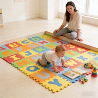 Tapis de jeu Hydefoam EVA pour usage domestique avec les jeunes enfants, surface imperméable antidérapante, épaisseur personnalisée jusqu'à 2 cm, en provenance du Vietnam