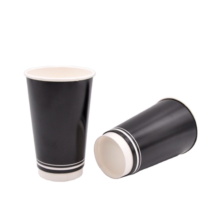 Disposable Desert Paper Cups Beverage Use Pack of Coffee Packaging with Flexo Print Handling