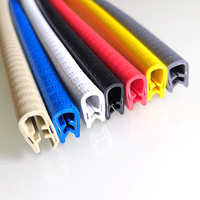 Protection de bord de porte industrielle de type long, garniture d'angle en forme de U, joint en silicone PVC, pare-chocs de porte, clip écologique, facile à couper