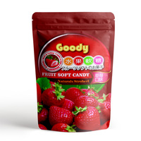 Op maat gemaakte bedrukte 3-zijdig gesealde recyclebare PE voedselveilige ziplock stand-up pouch verpakkingen voor huisdierenvoer & gedroogd fruit