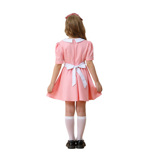 Disfraz de Enfermera Rosa para Niñas, Disfraz de Doctora para Halloween, Vestido para Actuaciones Escénicas, Venta al por Mayor - Product Image 3