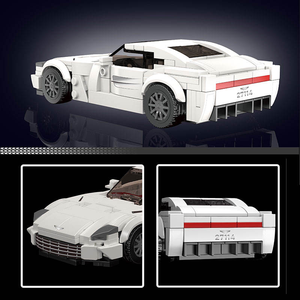 Mould King 27114 334 Uds coche Serie Martin One77 ocho rejilla coche modelo de bloques de construcción técnico juguete educativo Festival regalo - Product Image 4