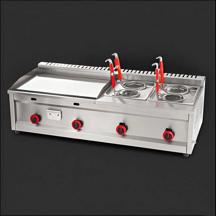 griddle countertop commercial gas hot plate grill