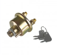 Interrupteur d'allumage 7N-0718 7N0718 avec clés pour chargeuse sur pneus CAT 916 924F 938G 24V 50A