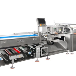 RHBB600 Envoltura de flujo de película de plástico completamente automática horizontal de alto rendimiento para verduras y frutas - Product Image 2