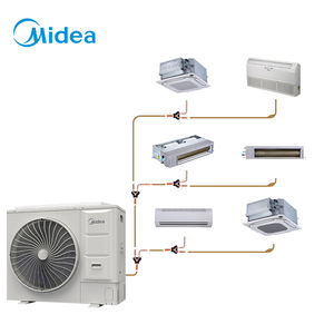 Midea V8 Mini capacidad antiinterferencias 12kW Vrf unidad de condensación refrigeración R410A inversor Ac <span class=keywords><strong>aire</strong></span> acondicionado sistema dividido - Product Image 2
