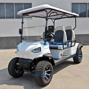 Carrito de Golf Eléctrico de Doble Fila, Carrito de Golf Eléctrico de Moda, Carrito de Caza Eléctrico, Venta Directa de Fabricantes Personalizados - Product Image 3