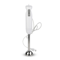 Mixeur Plongeant Électrique Domestique 200W en Acier Inoxydable, 2 Vitesses avec Hachoir, Vente en Gros Directe Usine Chine 2026, Meilleures Ventes