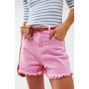 Shorts en color rosa - Product Image 3