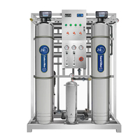 Système de traitement des eaux d'aquaculture par osmose inverse et nanofiltration, contrôlé par PLC, haute productivité, pompe à moteur 1000L/heure