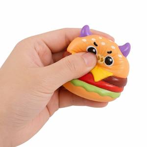 Set de Squishies de Comida de Halloween al por Mayor, de Espuma PU de Rebote Lento, Kawaii, con Formas de Hamburguesa, Pizza y Donut, Juguete Antiestrés Fidget, Regalo a Granel para Fiestas JK - Product Image 2