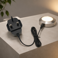 Adaptor Daya Dinding HYT AC DC 12V 1A 1.5A 24V 1A Bersertifikasi ETL RCM untuk Lampu LED