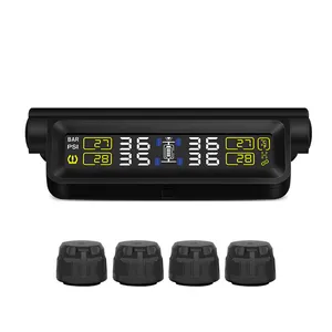 Best-selling solar car tire pressure monitoring system with internal external sensor