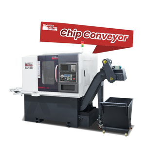 Máquina de roscado de tubos cnc, Centro de torneado de cama inclinada de SL-36, con unidad de cabezal de fresado, tipo de 3 ejes, cama inclinada de metal, torno cnc - Product Image 1