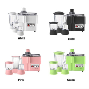 เครื่องคั้นน้ำผลไม้แบบเคี้ยวบดเชิงพาณิชย์ สแตนเลส 4-in-1 เครื่องปั่นพร้อมที่บดน้ำแข็ง เครื่องทำสมูทตี้ และใช้งานกลางแจ้งได้ - Product Image 2