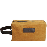 Sac à Dos Organisateur de Toilette de Voyage Personnalisé Étanche Rasage Dopp Kit Sac Accessoires avec Pochette à Fermeture Éclair Article Promotionnel pour Homme