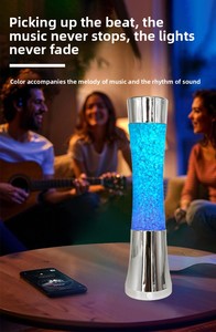 Lampe rythmique réactive au son <span class=keywords><strong>Gamer</strong></span> RGBIC, 360 °   Éclairage d'ambiance en acrylique effet diamant, Décoration de bureau Esports, Changement de couleur synchronisé à la musique - Product Image 3