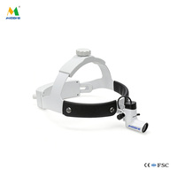 Lampe frontale chirurgicale sans fil rechargeable à LED MB-JD2000 pour ORL, dentisterie, chirurgie vétérinaire, spot réglable
