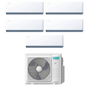 Aire Acondicionado UNI HB WiFi Penta Split 11900-20999 BTU AC A++ R32 de Pared para el Hogar, Ahorro de Energía, Refrigerante R32 - Product Image 1