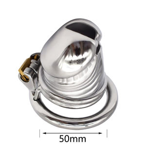 FRRK Hot Total High 68mm 304 Stainless Steel Sex to Toy Tall Cage Steel <strong>Chastity</strong> <strong>Belt</strong> for <strong>Female</strong> - Product Image 5