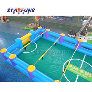 High Quality <strong>Inflatable</strong> Soccer Human Foosball Games <strong>Inflatable</strong> Football <strong>Fixed</strong> Games <strong>Inflatables</strong> Soccer Table for Sale - Product Image 3