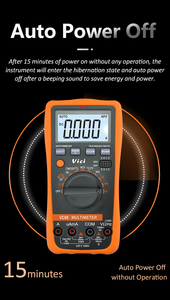Vc88 4000 ספירת טווח אוטומטי rms rms rems לוגי פונקציה multimeter - Product Image 3