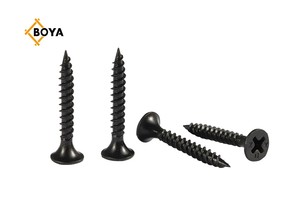 Vis à cloison sèche noire de 1 pouce, filetage complet, Tornillos, vis à cloison sèche, best-seller, provenant d'un fabricant de vis chinois - Product Image 4