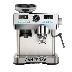 Machine à <span class=keywords><strong>expresso</strong></span> professionnelle en métal PANCERKA, très vendue, 20 bars, 51 mm, <span class=keywords><strong>avec</strong></span> moulin intégré, pour usage domestique et hôtelier - Product Image 1