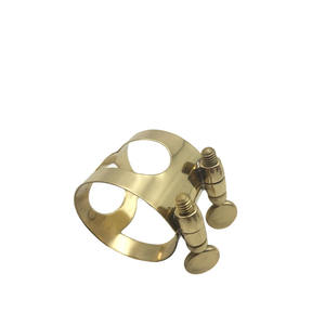 Prata niquelado clarinete bocal ligadura Secure Fit durável para clarinetes Bb Eb fácil instalação acessório - Product Image 5