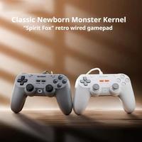 Manette Gamesir T3 Lite, effet Hall, taux de sondage de 1000 Hz, manette de jeu avec joystick pour PC/Steam/Switch, accessoires de jeu filaires
