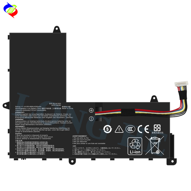 Wholesale Replacement Laptop Battery B31n1503 11.4V 4300mah 48Wh for Asus Eeebook E202sa E402s Notebook Battery