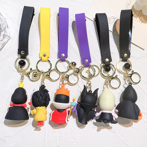 Llavero de PVC de personaje de dibujos animados, bruja malvada, colgante para bolso, adorno colgante, llavero para coche, regalo promocional al por mayor - Product Image 4