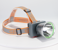 Potente Lámpara de Cabeza para Minería, Láser Blanco, 600LM, Largo Alcance, para Construcción, Mantenimiento, Exploración de Cuevas, Recargable, LED