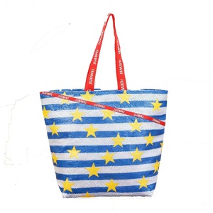 Bolsa <span class=keywords><strong>de</strong></span> <span class=keywords><strong>Playa</strong></span> <span class=keywords><strong>de</strong></span> Polipropileno Tejido Reutilizable, Personalizada con Logotipo Completo, <span class=keywords><strong>de</strong></span> Gran Tamaño, para Exteriores, <span class=keywords><strong>de</strong></span> Moda, al por Mayor, Promocional, Calidad <span class=keywords><strong>de</strong></span> Fábrica - Product Image 1