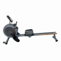 Máquina de Remo Magnética de 16 Niveles, Remadora Silenciosa con Pantalla LCD, Fitness de Cuerpo Completo para el Hogar