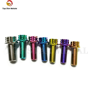 Vít Titan Gương Chiếu Hậu TITST Cho Xe Máy M8x15mm M10X15mm Gr5 Bu Lông Hợp Kim Titan Ren Phải Và Trái - Product Image 3