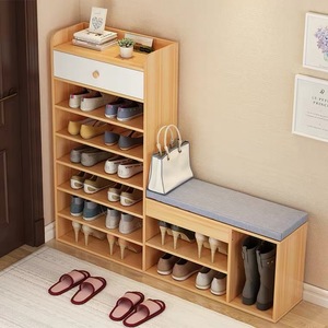 Living Room RTA Furniture Wooden <strong>Shoe</strong> <strong>Cabinet</strong> From <strong>Chinese</strong> Factory - Product Image 3